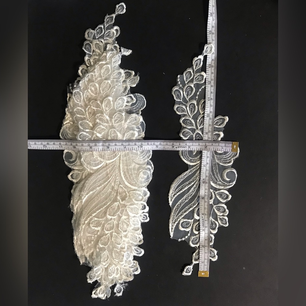 White Appliqués